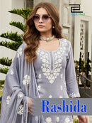 Blue Hills Rashida Designer Rayon Kurta Palazzo Set
