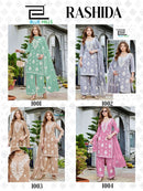Blue Hills Rashida Designer Rayon Kurta Palazzo Set