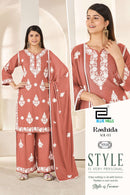 Blue Hills Rashida Vol 3 Rayon Embroidered Work Pakistani Suit