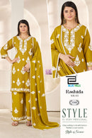 Blue Hills Rashida Vol 3 Rayon Embroidered Work Pakistani Suit