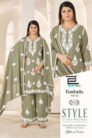 Blue Hills Rashida Vol 3 Rayon Embroidered Work Pakistani Suit