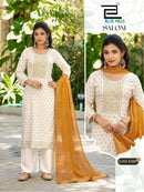 Blue Hills Saloni NX Premium Rayon Fancy Embroidery Work Kurti