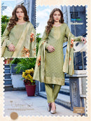 Blue Hills Shalimar Premium Chanderi Silk Designer Suits