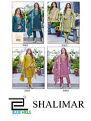 Blue Hills Shalimar Premium Chanderi Silk Designer Suits