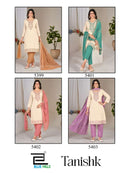 Blue Hills Tanishk Silk Embroidered Work Designer Suit Set