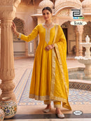 Blue Hills Toxic Premium Silk Embroidered Anarkali Gown