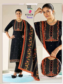 Blue Hills Xara Premium Designer Rayon Ethnic Kurti Set