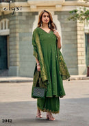 Clysi Zafira Premium Muslin Embroidered Anarkali Suit