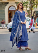 Clysi Zafira Premium Muslin Embroidered Anarkali Suit