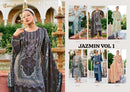 Cosmos Fashion Jazmin Vol 1 Lawn Cotton Printed Fancy Work Suit