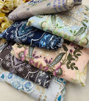 Cosmos Fashion Jazmin Vol 1 Lawn Cotton Printed Fancy Work Suit