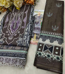 Cosmos Fashion Jazmin Vol 1 Lawn Cotton Printed Fancy Work Suit