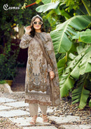 Cosmos Fashion Jazmin Vol 3 Lawn Cotton Patch Embroidered Salwar Suit