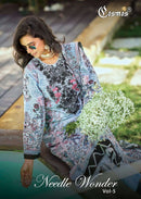 Cosmos Fashion Needle Wonder Vol 5 Premium Lawn Cotton Embroidered Suit