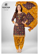 Deeptex Batik Plus Volume 35 Premium Cotton Printed Suits