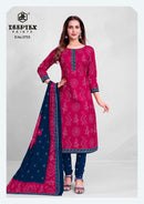 Deeptex Classic Chunnaris Vol 37 Designer Cotton Bandhani Print Ethnic Suits