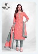 Deeptex Classic Chunnaris Vol 37 Designer Cotton Bandhani Print Ethnic Suits