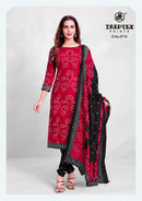 Deeptex Classic Chunnaris Vol 37 Designer Cotton Bandhani Print Ethnic Suits