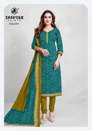 Deeptex Classic Chunnaris Vol 37 Designer Cotton Bandhani Print Ethnic Suits
