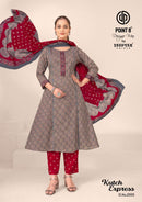 Deeptex Prints Kutch Express Vol 2 Cotton Printed Anarkali Suit Set