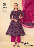 Deeptex Prints Kutch Express Vol 2 Cotton Printed Anarkali Suit Set