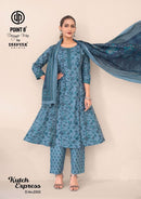 Deeptex Prints Kutch Express Vol 2 Cotton Printed Anarkali Suit Set