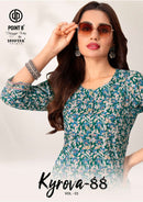 Deeptex Prints Kyrova 88 Stylish Ready to Wear Cotton Kurti Pant Set