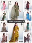Deeptex Prints Naya Andaaz Vol 18 Premium Cotton Printed Ready Made Suit