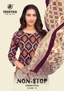 Deeptex Non Stop Vol 1 Premium Cotton Printed Suit Set