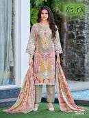 Asifa & Nabeel Vol 5 Falak International Cotton Digital Printed Suit