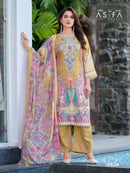 Asifa & Nabeel Vol 5 Falak International Cotton Digital Printed Suit