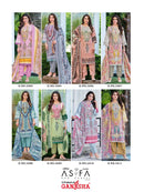 Asifa & Nabeel Vol 5 Falak International Cotton Digital Printed Suit