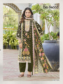 Falak International Bin Saeed Vol 7 Premium Cotton Digital Print Salwar Suit