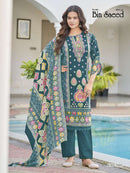 Falak International Bin Saeed Vol 7 Premium Cotton Digital Print Salwar Suit