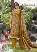 Falak International Bin Saeed Vol 8 Designer Cotton Digital Printed Suit