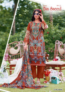 Falak International Bin Saeed Vol 8 Designer Cotton Digital Printed Suit