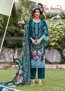 Falak International Bin Saeed Vol 8 Designer Cotton Digital Printed Suit