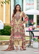Falak Libaas Vol 15 Premium Cotton Karachi Print Embroidered Suit