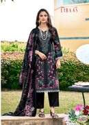 Falak Libaas Vol 15 Premium Cotton Karachi Print Embroidered Suit
