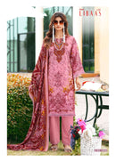 Falak Libaas Vol 15 Premium Cotton Karachi Print Embroidered Suit