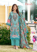 Falak Libaas Vol 15 Premium Cotton Karachi Print Embroidered Suit