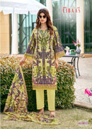 Falak Libaas Vol 15 Premium Cotton Karachi Print Embroidered Suit