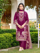 Falak International Massrat Vol 5 Pakistani Cotton Printed Suit