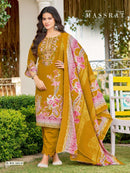 Falak International Massrat Vol 5 Pakistani Cotton Printed Suit