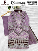 Farida Fab Crimson Vol 15 Premium Ready Made Suit