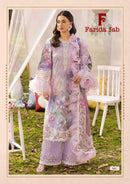 Farida Fab Elaaf Vol 5 Designer Cotton Digital Printed Suit