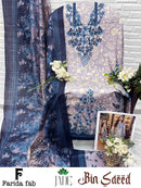 Farida Fab Jade Bin Saeed Premium Cotton Digital Printed Suit Set