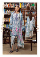 Farida Fab Jade Bin Saeed Premium Cotton Digital Printed Suit Set