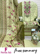 Farida Fab Mau Premium Cotton Digital Print Salwar Suit