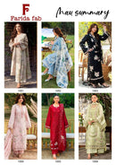 Farida Fab Mau Premium Cotton Digital Print Salwar Suit